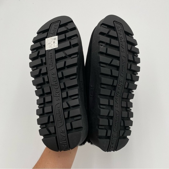 Skechers USA Shindigs Fortress Faux Fur Slip‎ On Clogs Shoes Slippers 6 (NWOT) - Picture 8 of 8